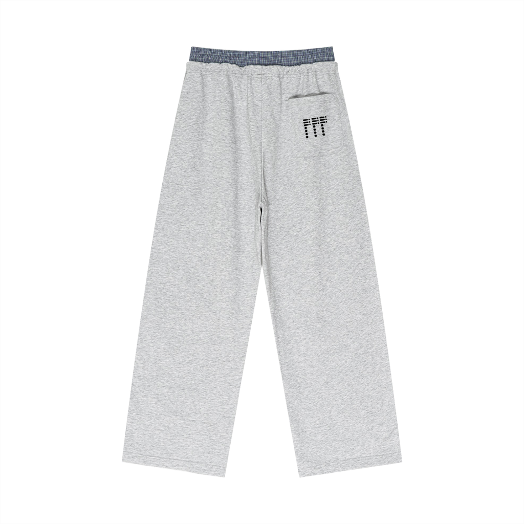 Pre-Sag Essential Logo Plaid Sweatpants