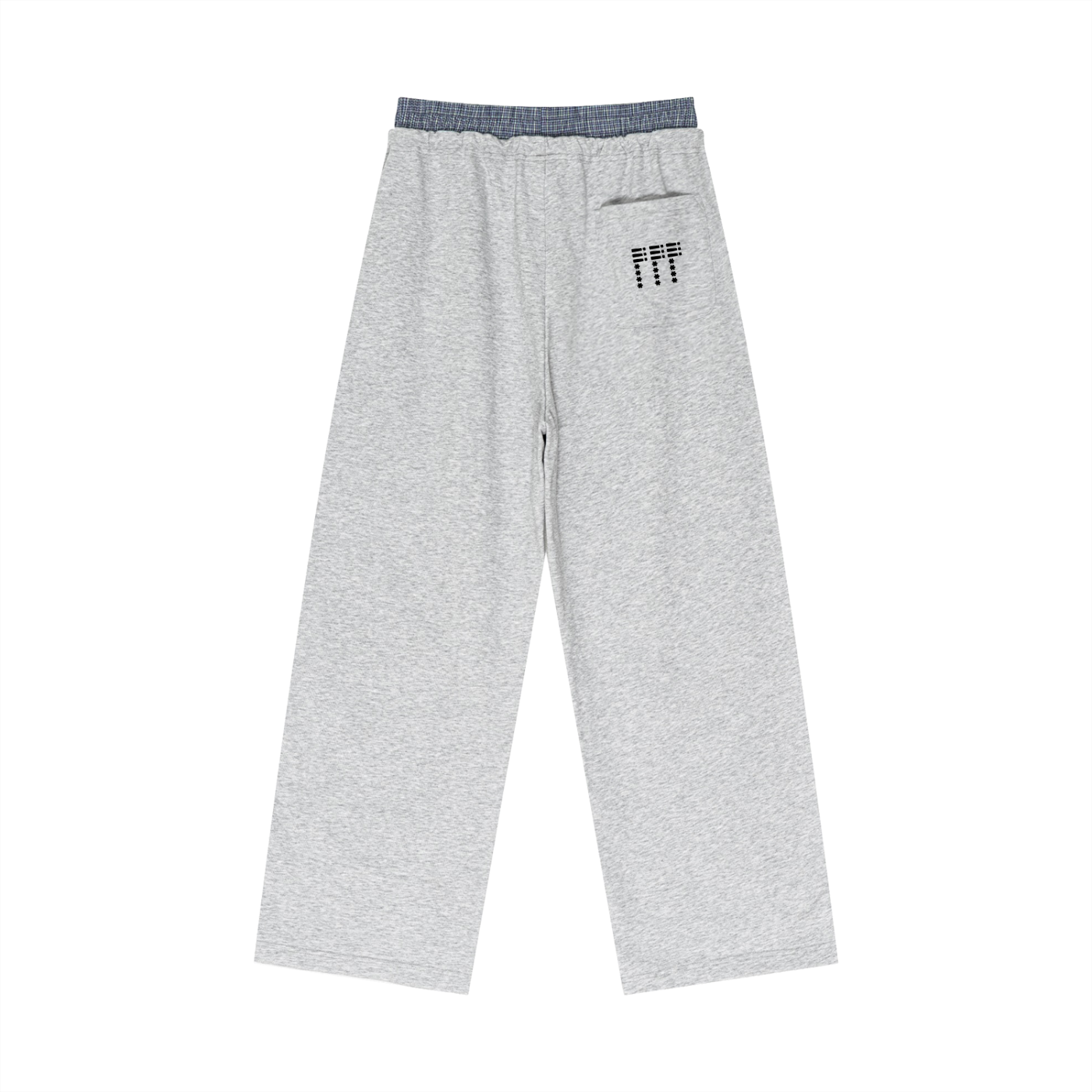 Pre-Sag Essential Logo Plaid Sweatpants