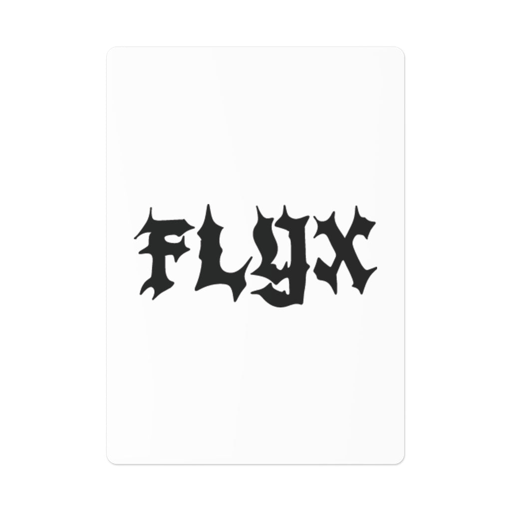 Essential FLYX Logo Poker Cards
