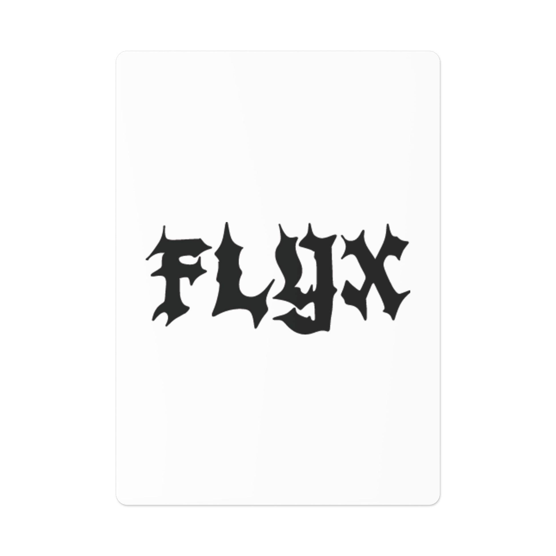 Essential FLYX Logo Poker Cards