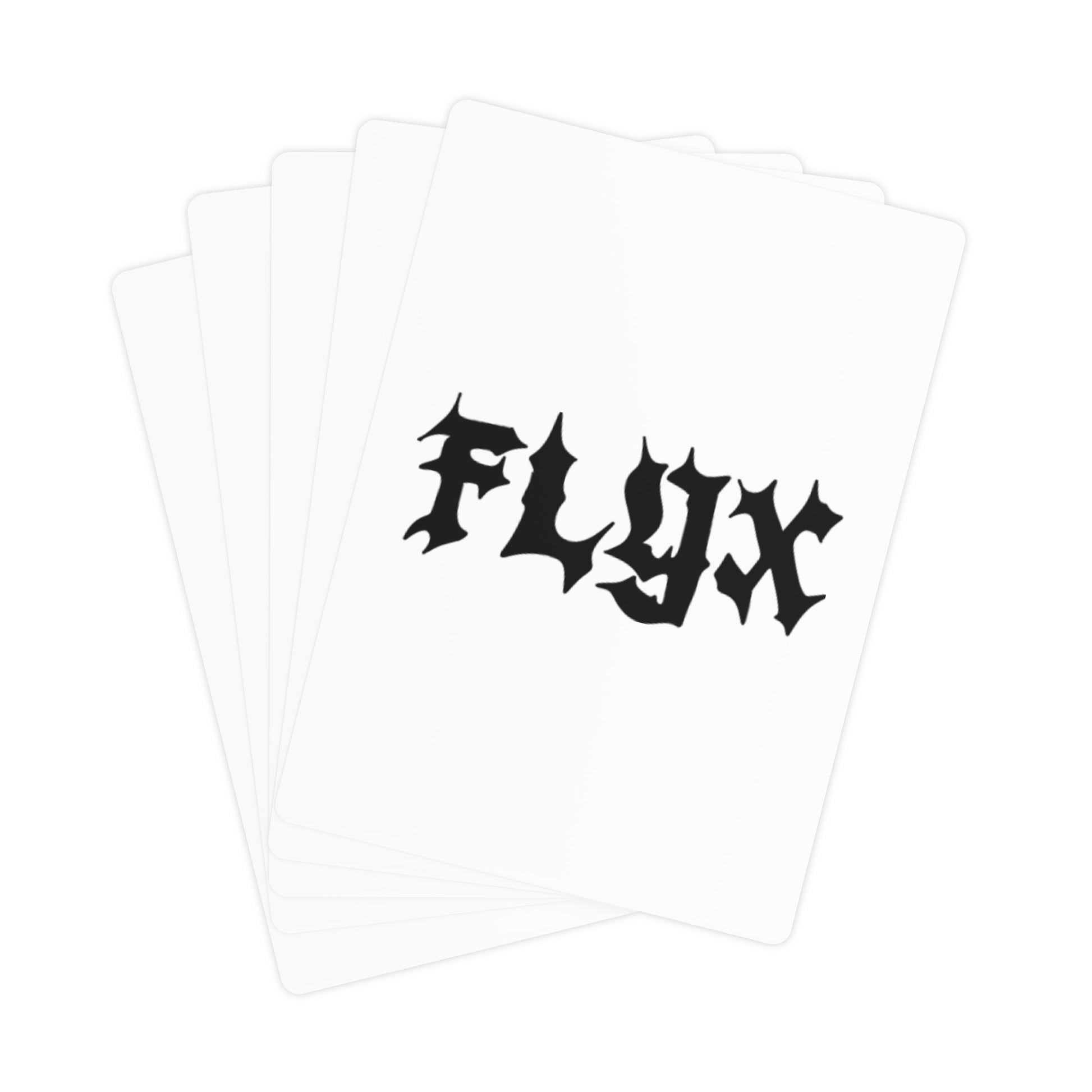 Essential FLYX Logo Poker Cards