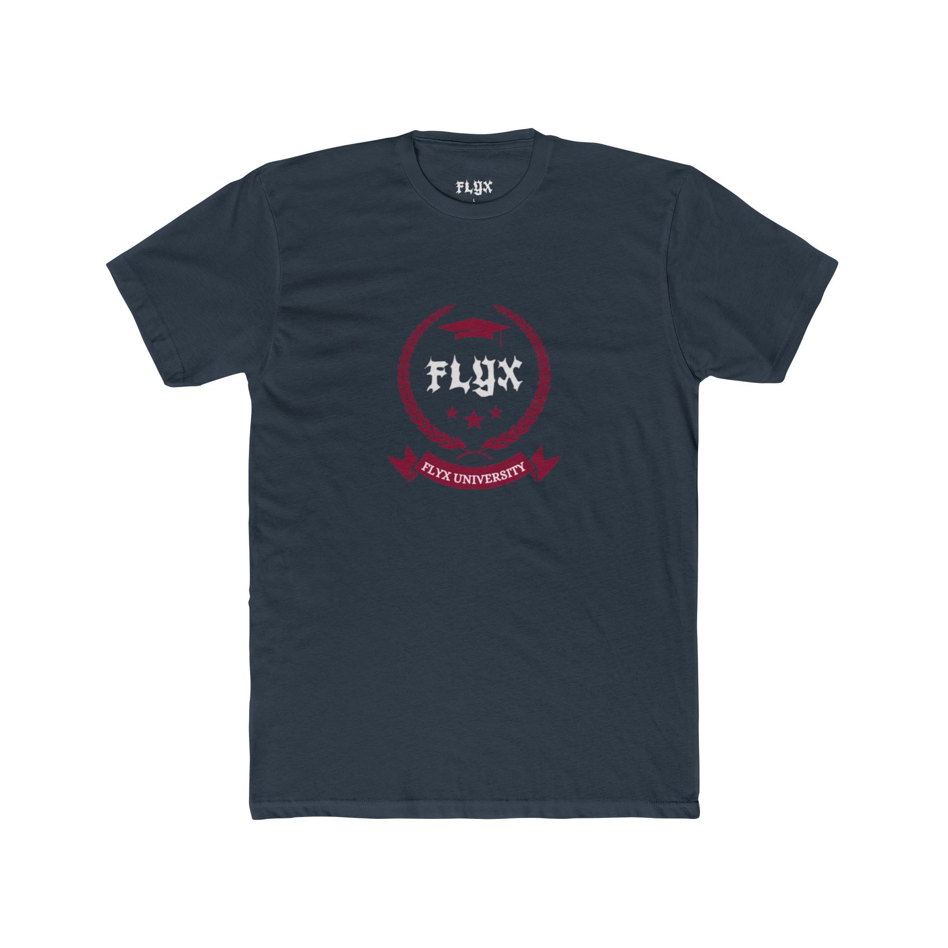 ‘FLYX University’ Graphic Slim-Fit Tee