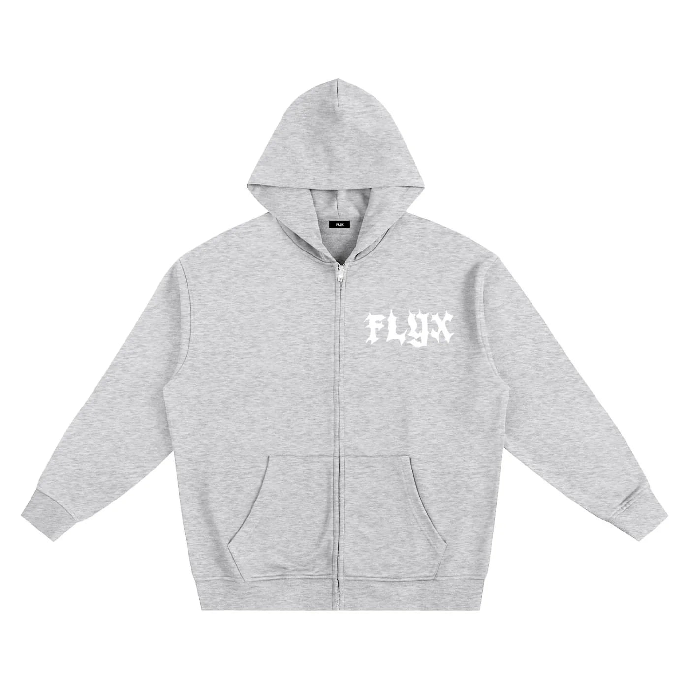 Essential FLYX Logo Heavyweight Zip-Up Hoodie